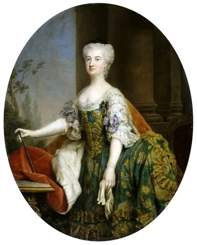 Ritratto della madre di Stanislaw Poniatowski - Royal Castle in Warsaw